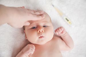 عفونت گوش در نوزاد چهار ماهه
