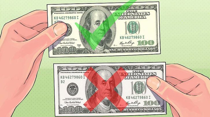 چگونگی تشخیص دلار تقلبی
