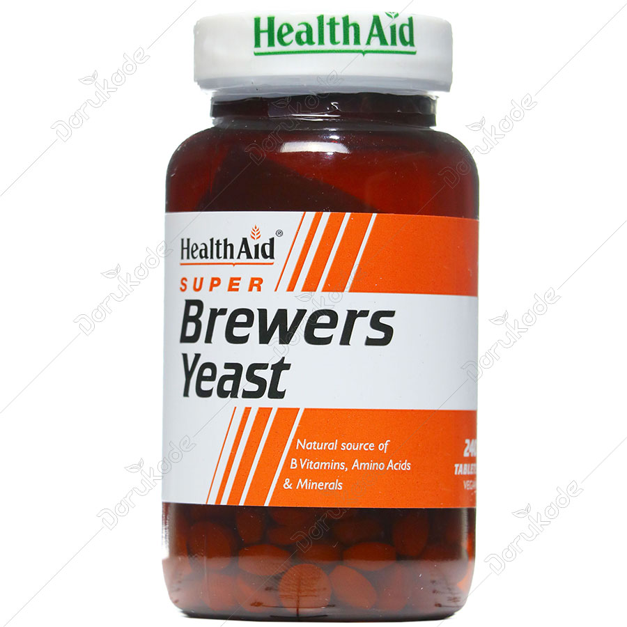 قرص health aid super brewers yeast
