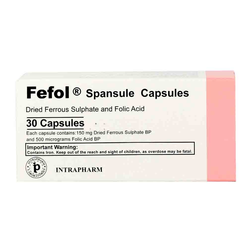 کپسول fefol spansule چیست
