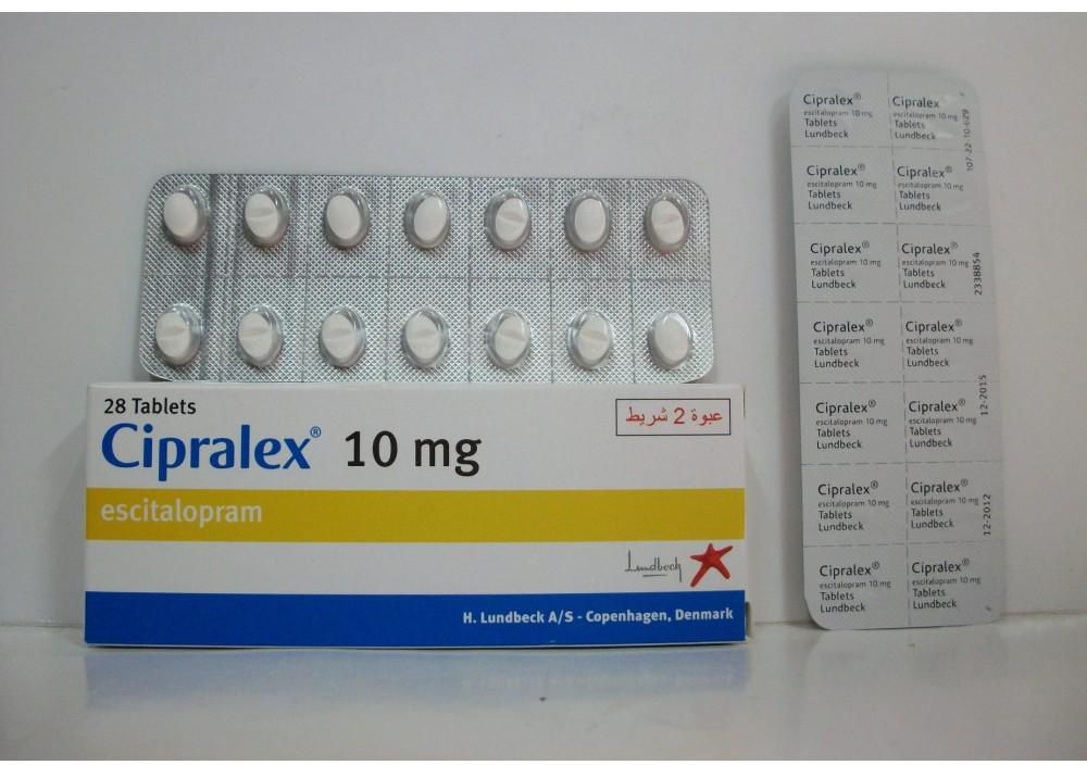 عوارض قرص cipralex 10 mg
