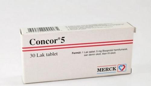 قرص concor 5 mg برای چیست

