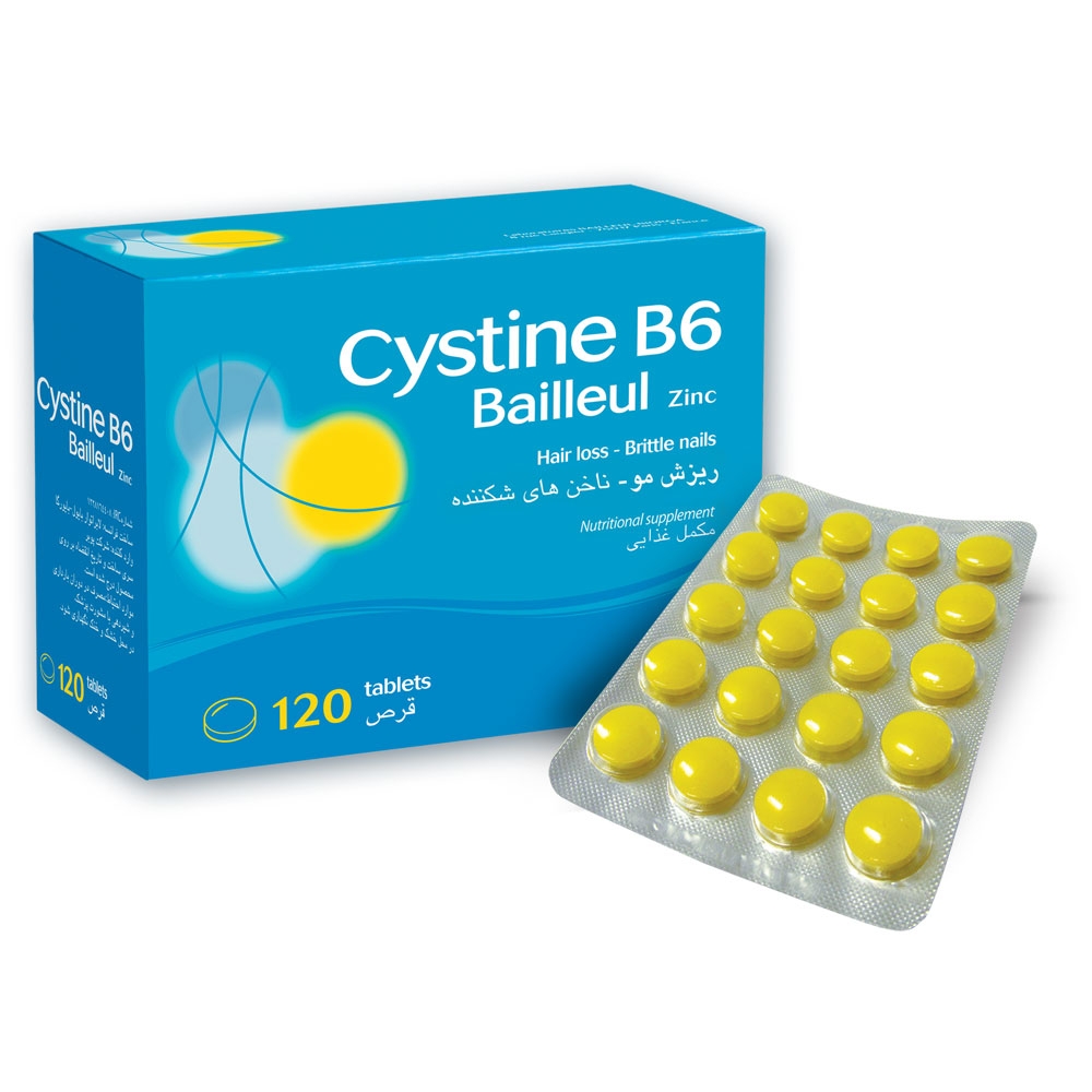 روش مصرف قرص cystine b6
