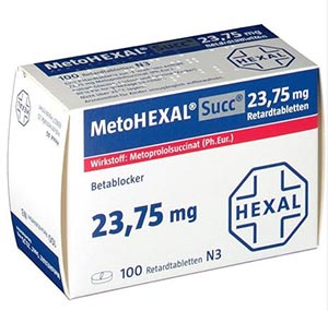 قرص metohexal
