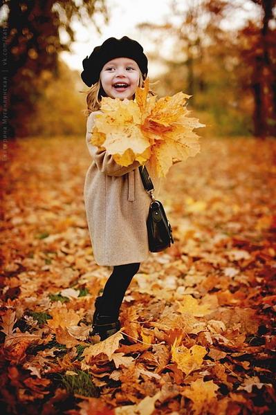 عکس فصل پاییز برای کودکان
