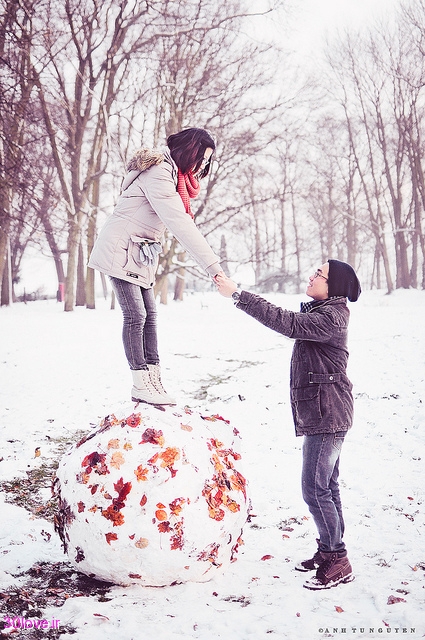عکس های عاشقانه از فصل زمستان