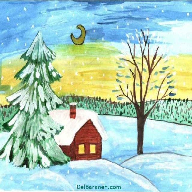 عکس کارتونی فصل زمستان