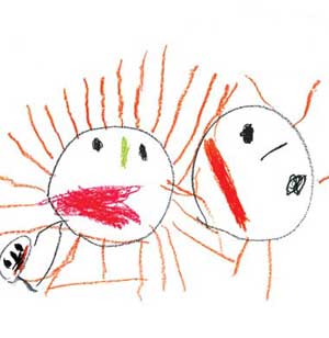 روانشناسی نقاشی کودکان ۳ ساله
