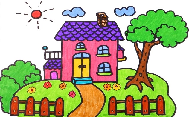 روانشناسی نقاشی کودکان هفت ساله
