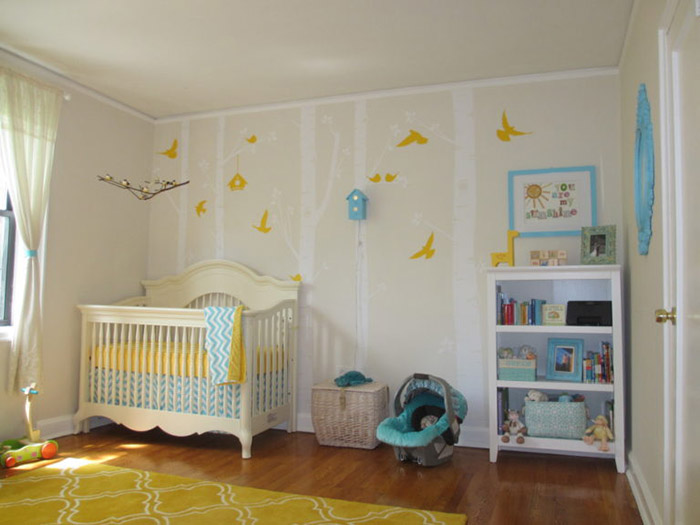 روانشناسی رنگ زرد برای اتاق کودک
