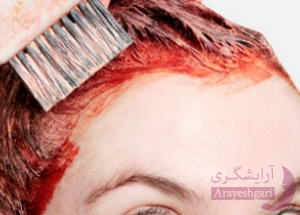 چگونه بعد از حنا مو رنگ میگیرد
