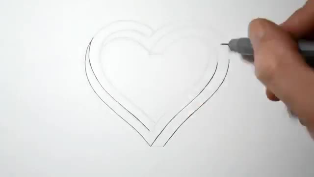 چگونه نقاشی قلب بکشیم
