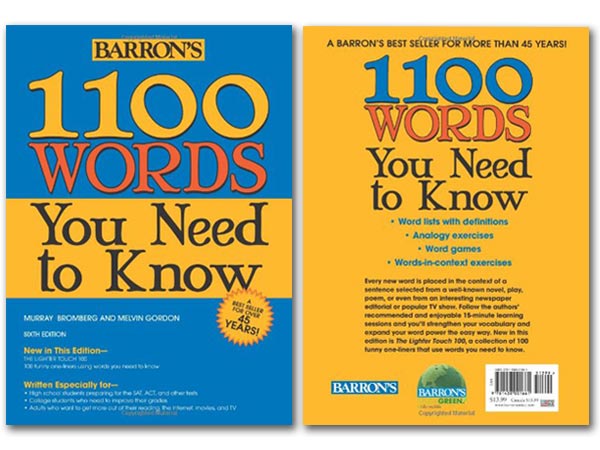 دانلود کتاب 1001 لغت انگلیسی
