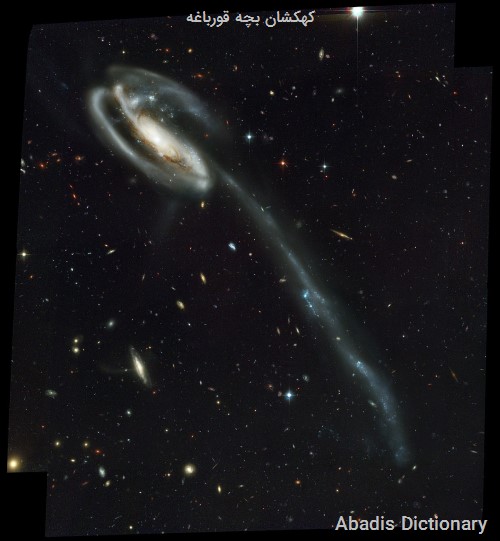 کهکشان بچه قورباغه به انگلیسی
