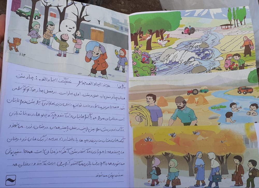 داستان نویسی کودکان با تصویر
