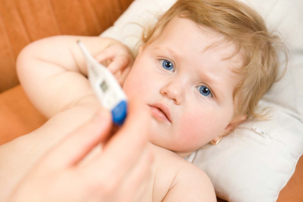 علت تب در کودکان سه ساله
