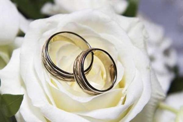 عکس حلقه ی ازدواج در دست