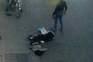 عکس خودکشی دو دختر اصفهانی پل چمران