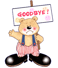 عکس خداحافظی کارتونی متحرک