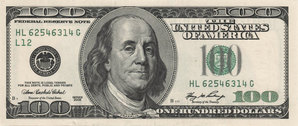 عکس اسکناس دلار آمریکا
