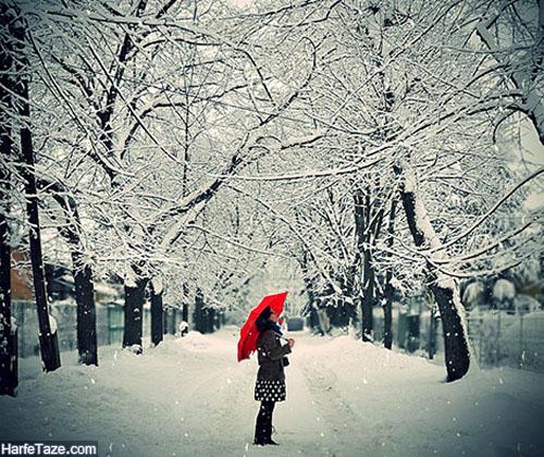 عکس زیبا از زمستان برای پروفایل