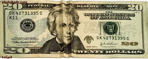 عکس شخص روی دلار امریکا