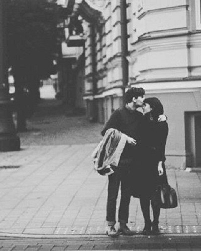 عکس سیاه و سفید عاشقانه دونفره