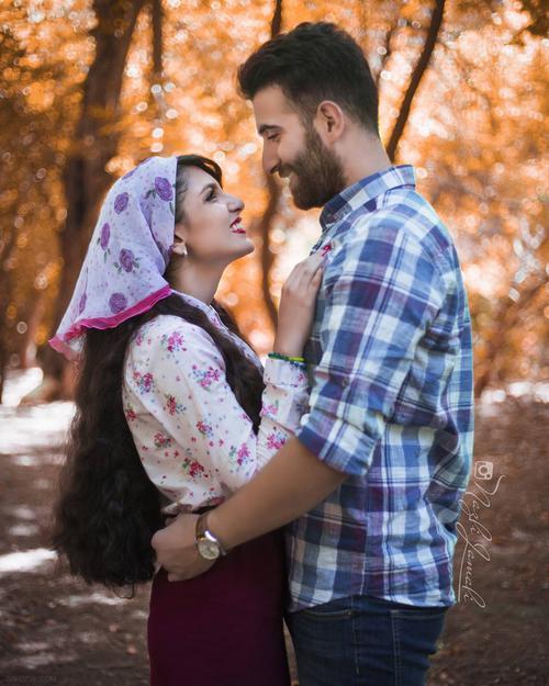 عکس عاشقانه دختر و پسر در ایران