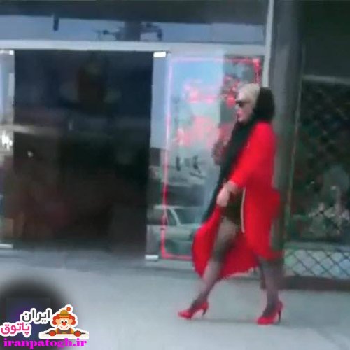 عکس دختر خوشگل تهرانی در خیابان