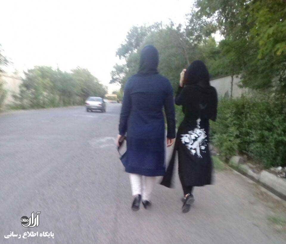 عکسهای دختر ایرانی از پشت سر