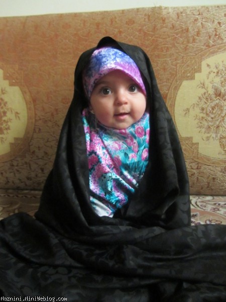 عکس دختر بچه های ناز با حجاب