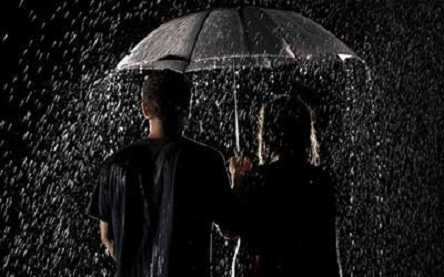 عکس باران عاشقانه