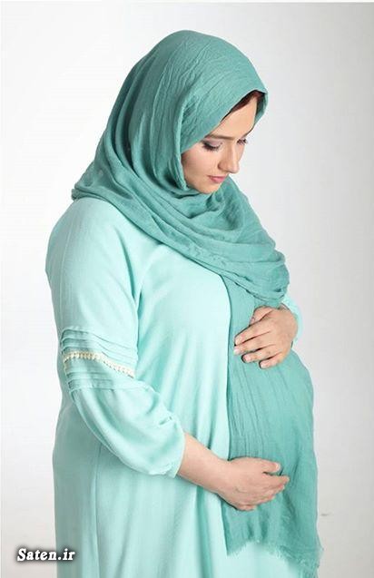 ژست عکس بارداری بازیگران ایرانی