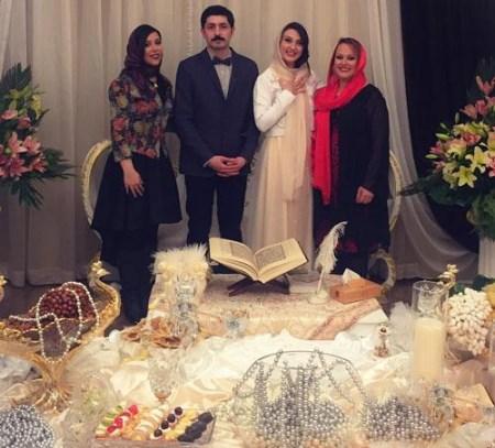 عکسهای لو رفته از مراسم عروسی بازیگران ایرانی
