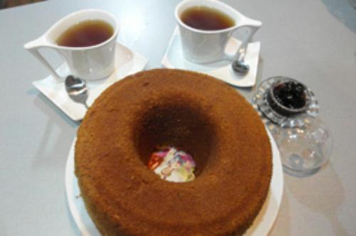 عکس چای کیک
