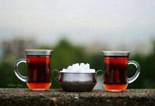 عکس چایی دو نفره