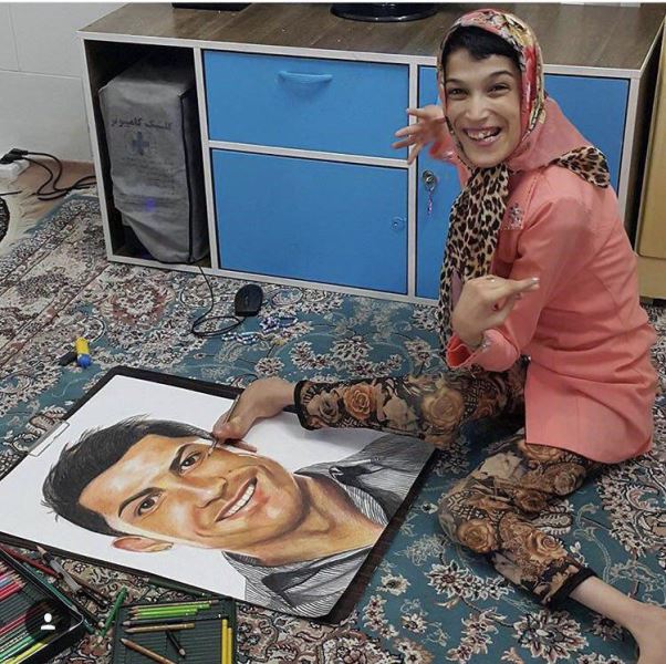 عکس چهره ی دختر ایرانی