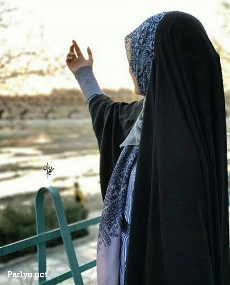 عکس دخترونه با حجاب برای پروفایل