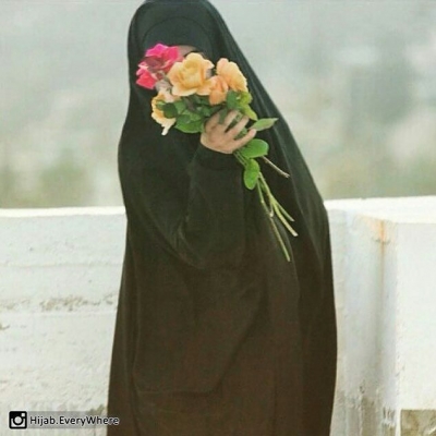 عکس پروفایل دخترانه چادری شاد