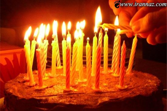 عکس شمع تولدت مبارک