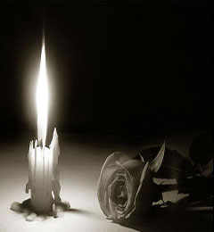 عکس شمع و تسلیت