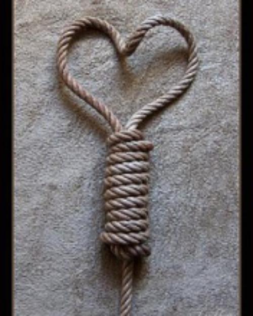 عکس طناب دار عشق
