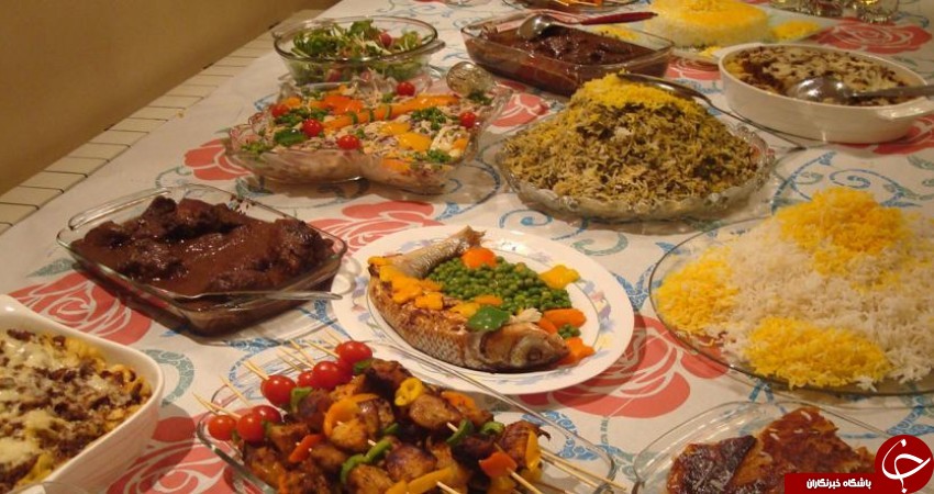 عکس غذای ایرانی خانگی