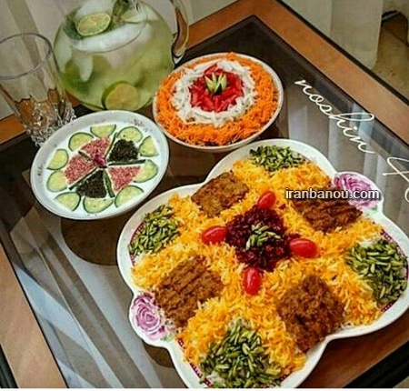 عکس غذای ایرانی خانگی
