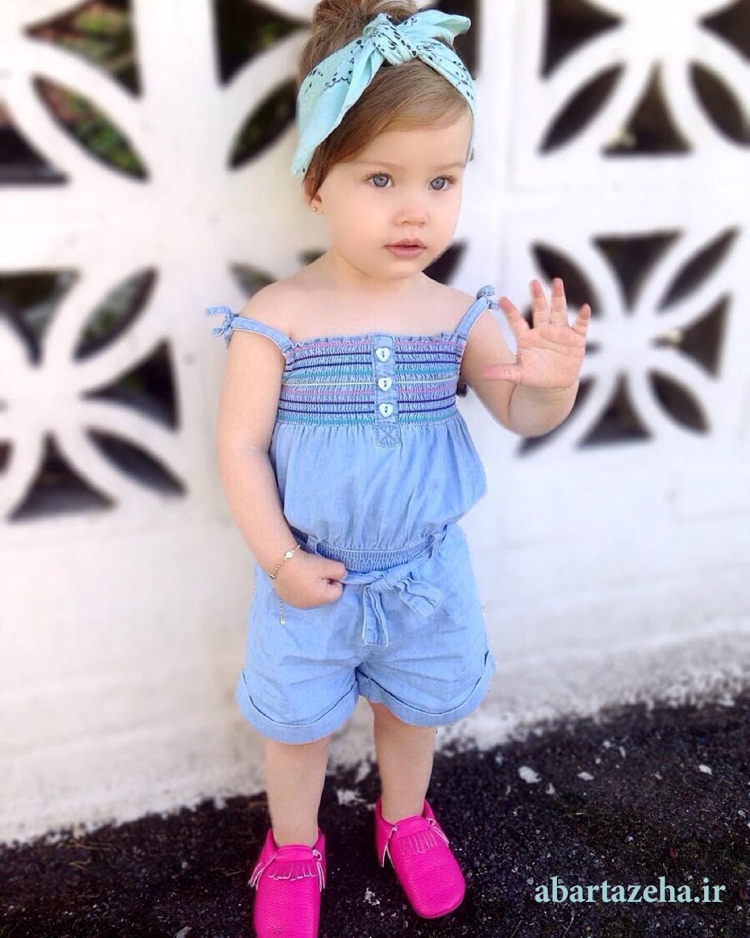 عکس مدل لباس دختر بچه یک ساله