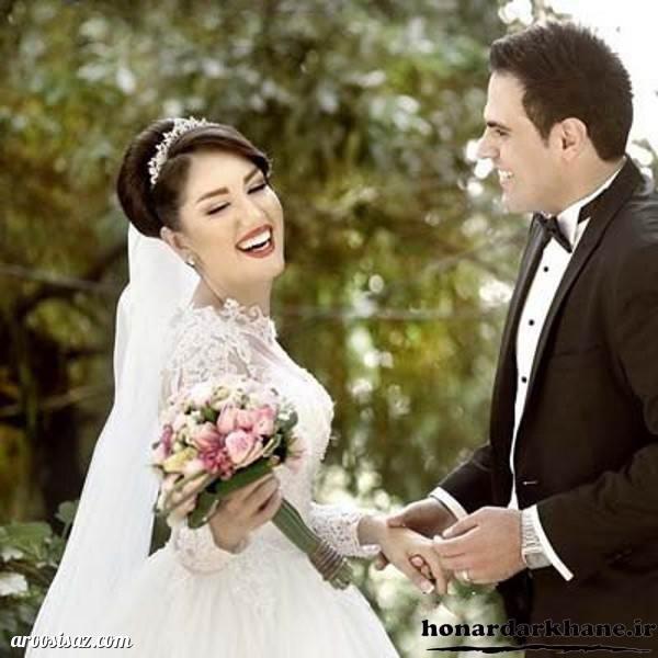 عکس عروس و داماد خیلی خوشگل