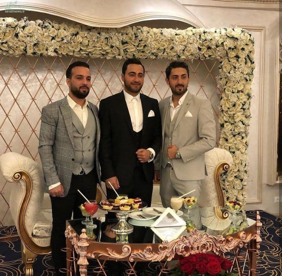 عکس های عروسی آناشید حسینی و امیرحسین مرادیان