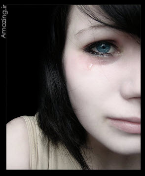 عکس گریه دار دختر