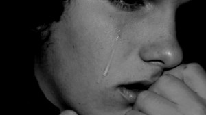 عکس دختر غمگین گریه دار