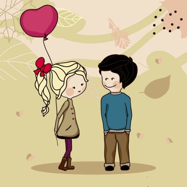 عکسهای کارتونی عاشقانه برای پروفایل